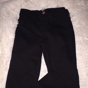 Girls Pull-On Jegging Black Jeans Abercrombie Kids